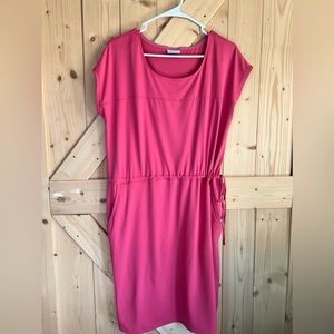 Columbia Pink Dress Size L